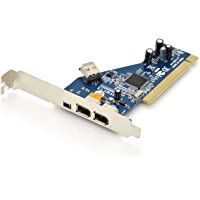DIGITUS DS-33203-2 Tarjeta y Adaptador de Interfaz Interno IEEE 1394-Firewire - Accesorio (PCI- IEEE 1394-Firewire- PC…